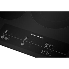 30" Electric Cooktop With 5 Elements And Touch-Activated Controls - Black
