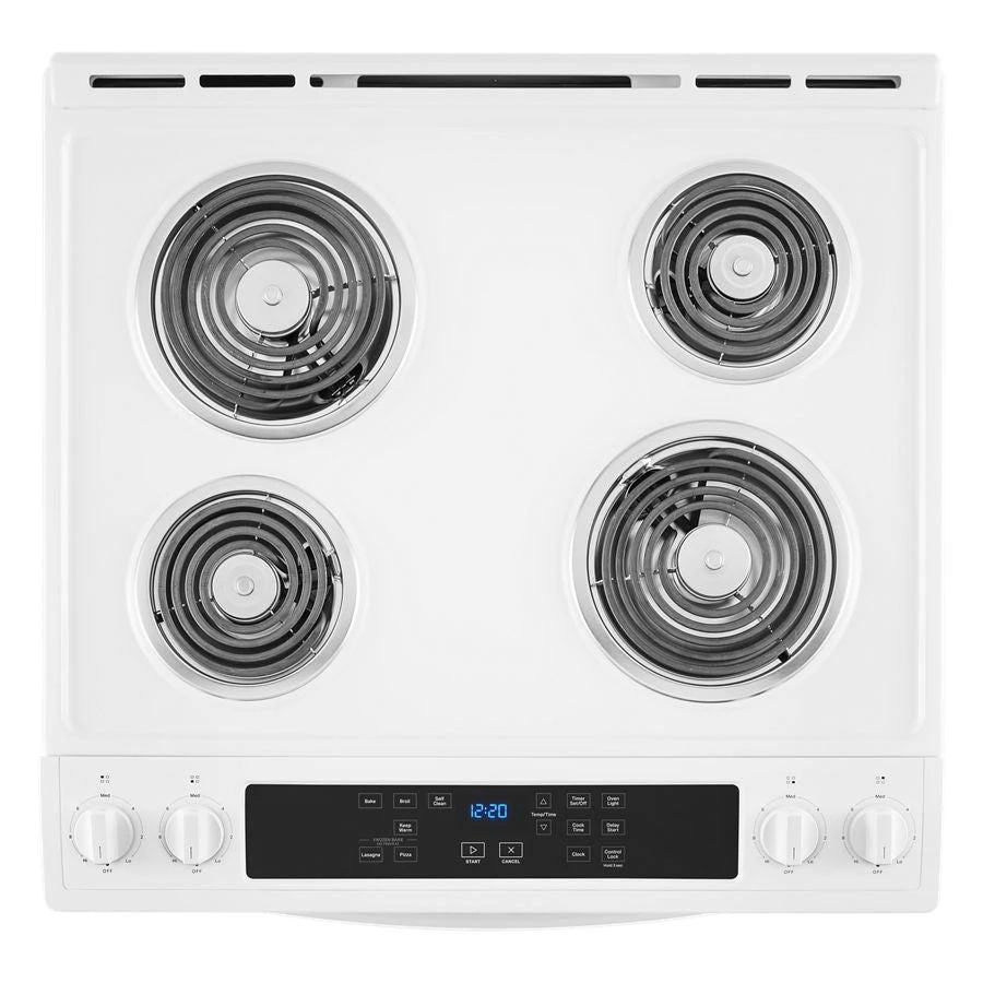 4.8 Cubic Feet Electric Range With Frozen Bake Technology