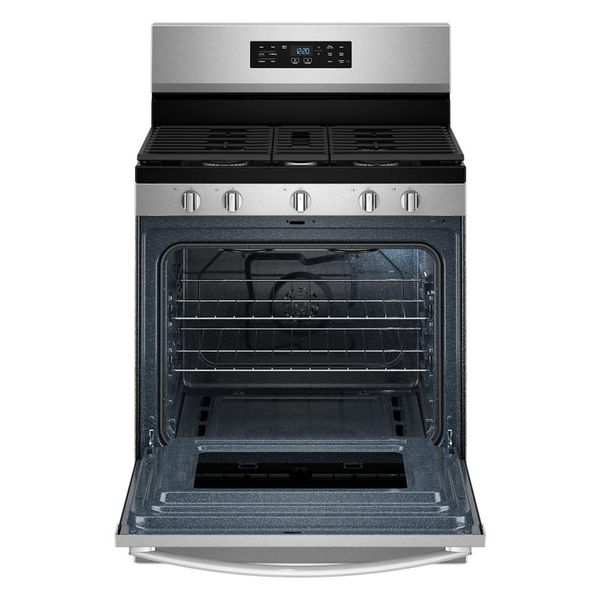 30" Gas Range With Air Cooking Technology And Steam Clean - Fingerprint Resistant Stainless Steel
