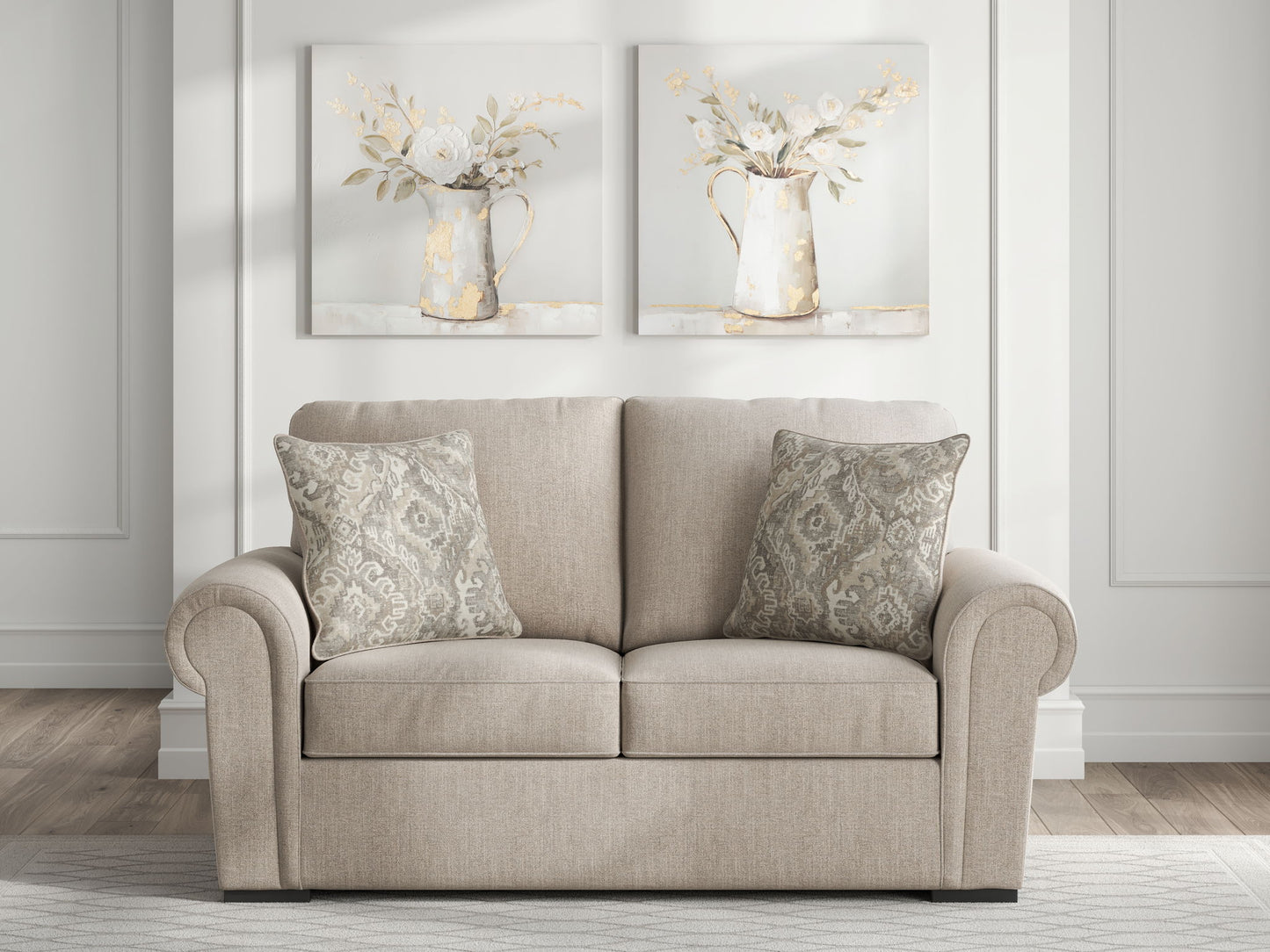 Sararose - Loveseat - Heather