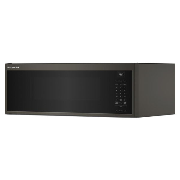 Smart Low Profile Microwave Hood Combination With Dual Fan Ventilation - Black Ore