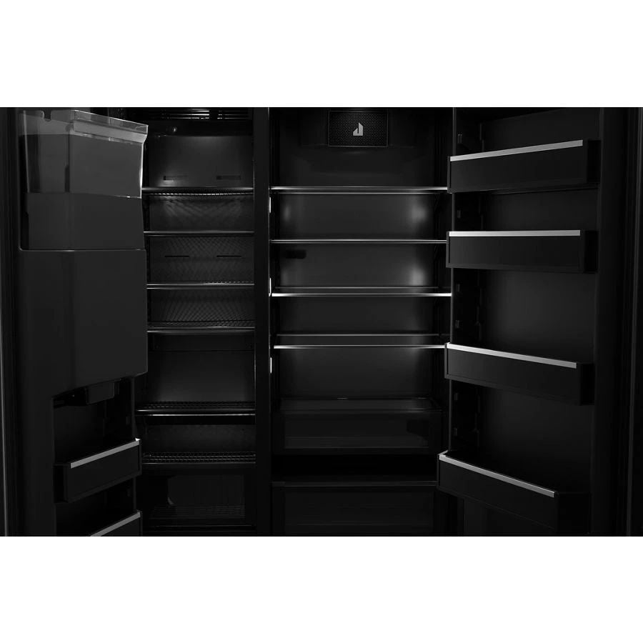 Rise 48" Built-In Side-By-Side Refrigerator With External Ice And Water Dispenser