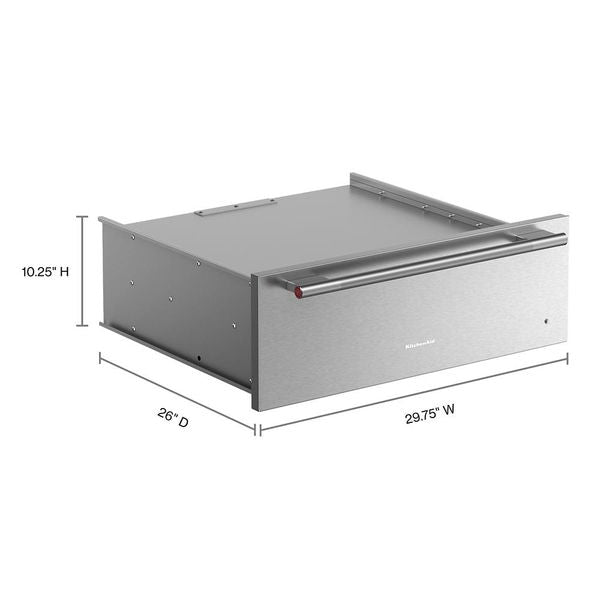 30" Slow Cook Warming Drawer - PrintShield Stainless