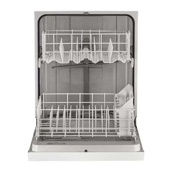 Quiet Dishwasher With Boost Cycle, 57 dBA - White
