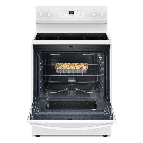 30" Electric Range With No Preheat Mode And Steam Clean - White