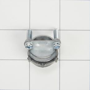 Diswasher Power Cord Strain Relief, 0.875" Diameter - Silver