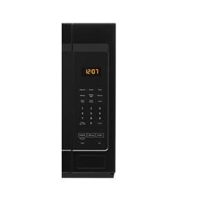Over-The-Range Microwave With Stainless Steel Cavity - 1.7 Cubic Feet - Black