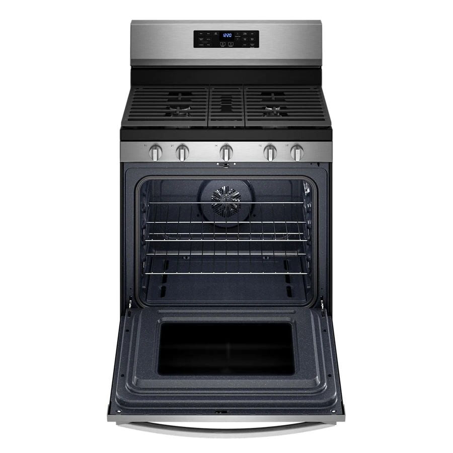 5.0 Cubic Feet Whirlpool Gas 5-in-1 Air Fry Oven - Fingerprint Resistant Stainless Steel