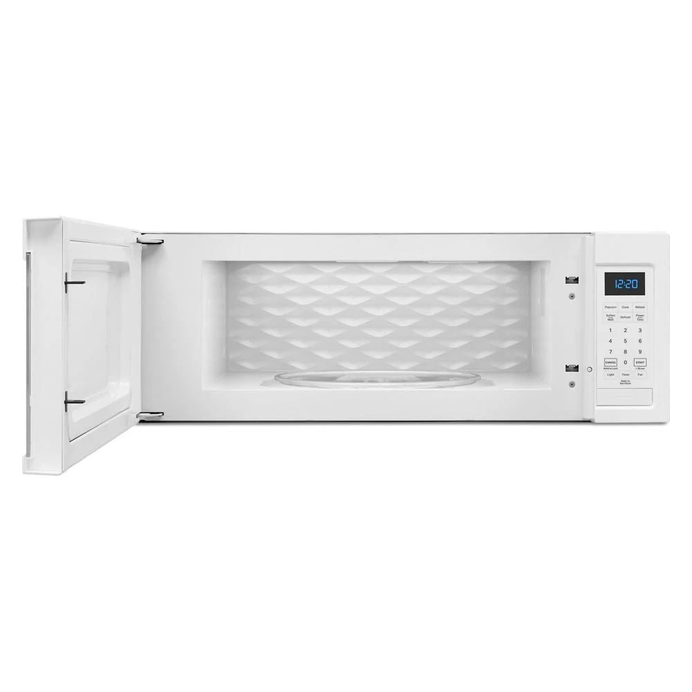 1.1 Cubic Feet Low Profile Microwave Hood Combination, 30" - White