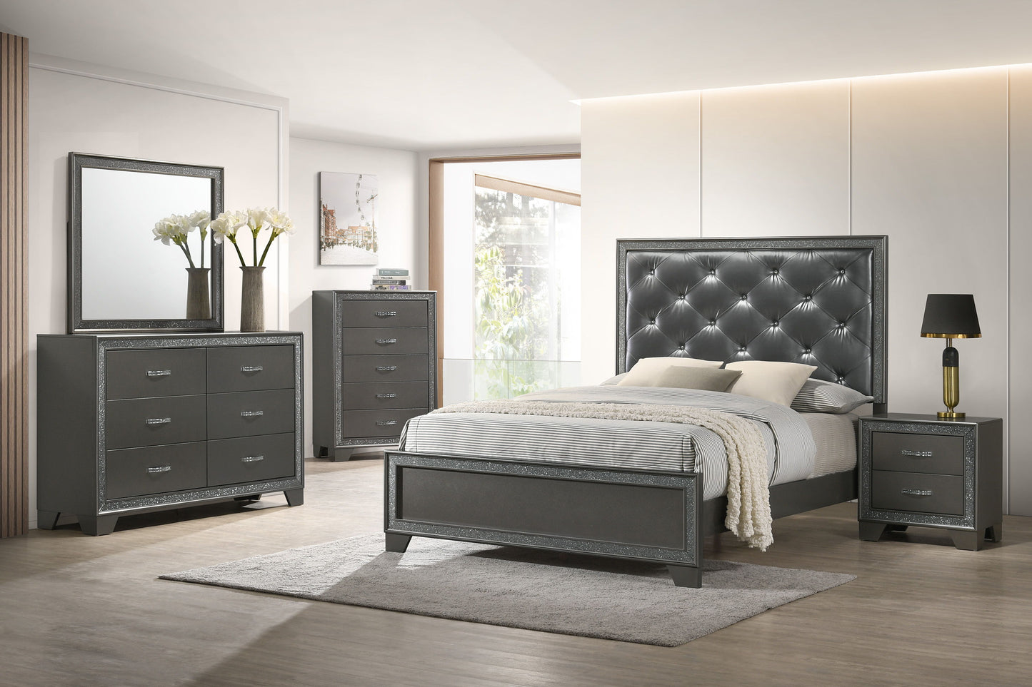 Kaia - Dresser - Dark Gray