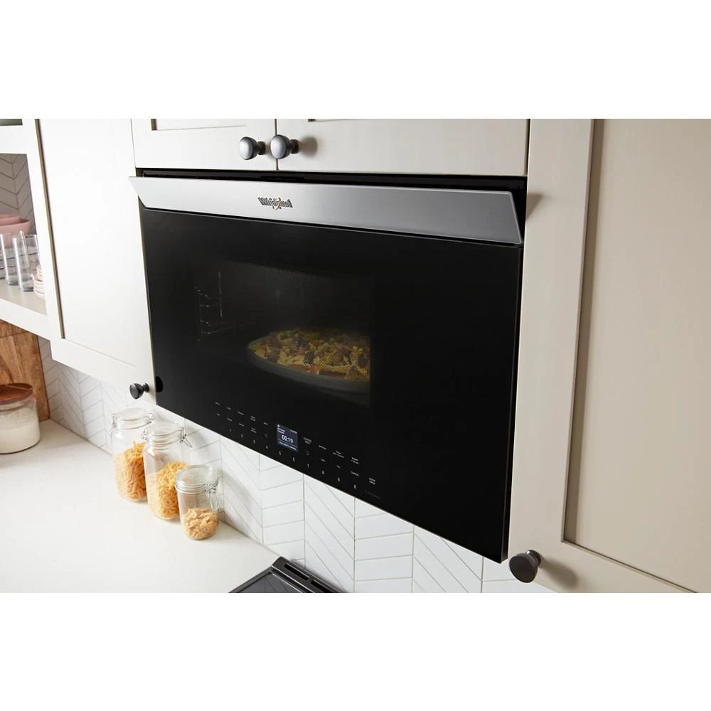 Air Fry Over- The-Range Oven With Flush Built-In Design - White