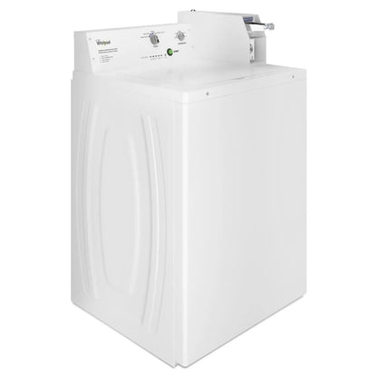 Commercial Top-Load Washer, Coin Slide - White