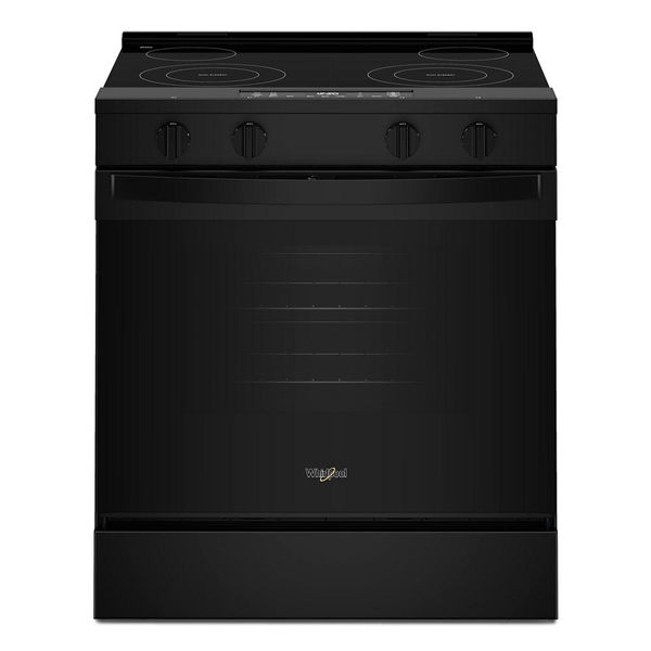 30" Electric Range With No Preheat And Slow Cook Modes - Black