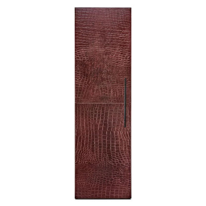 Croc 24" Cuts By JennAir Leather Panel - Red Croc