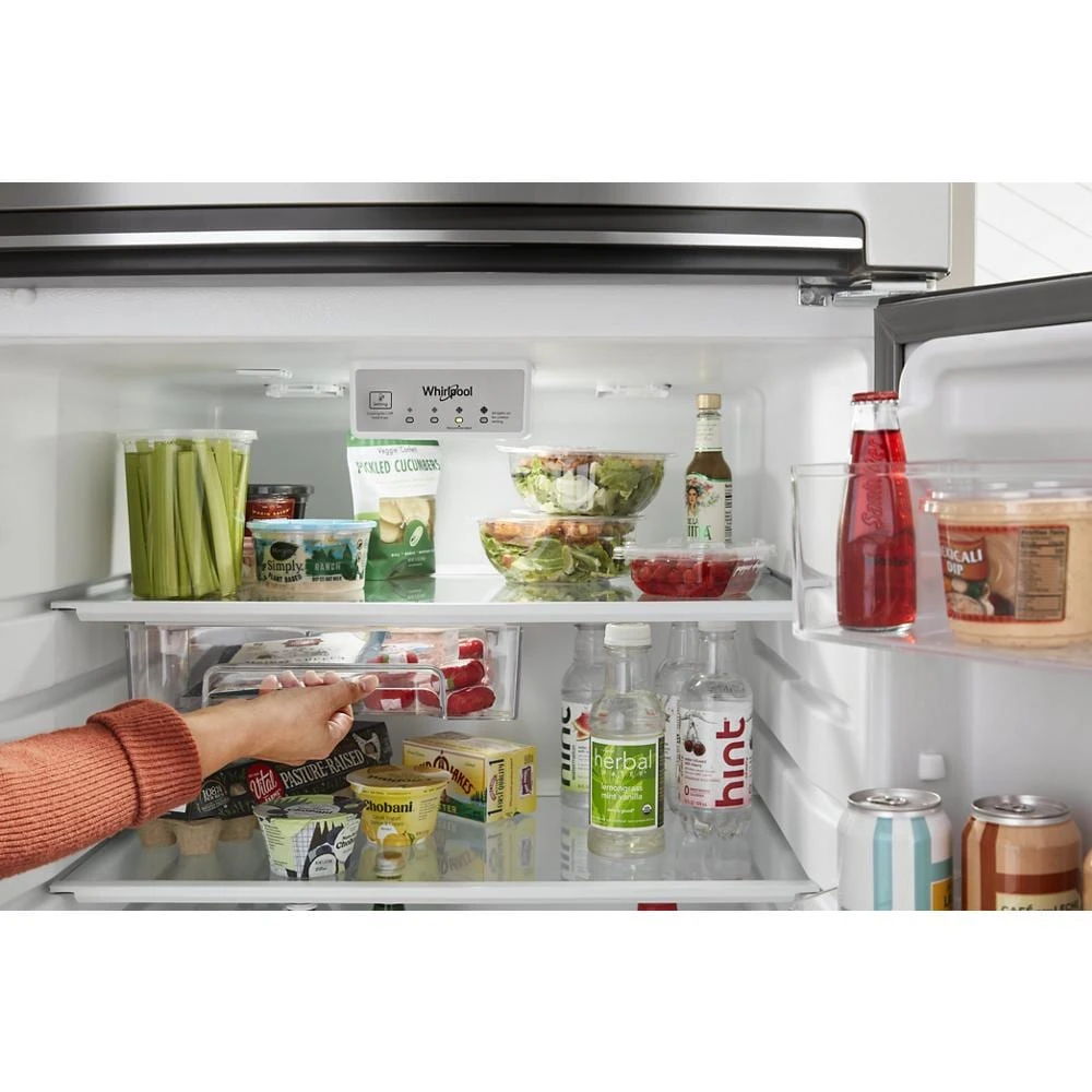 28" Wide Top-Freezer Refrigerator, 16.3 Cubic Feet - White