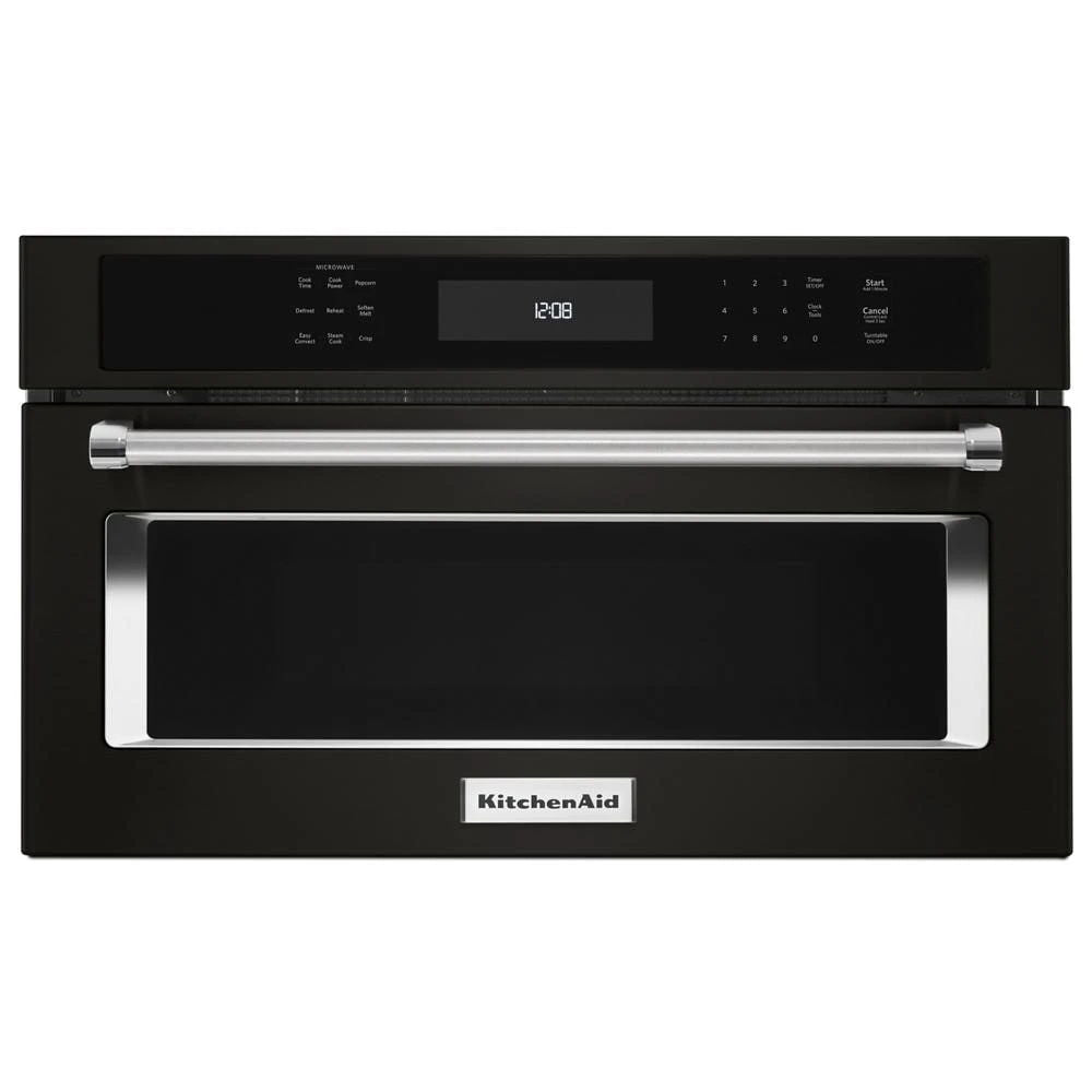 27" Built In Microwave Oven With Convection Cooking - Black