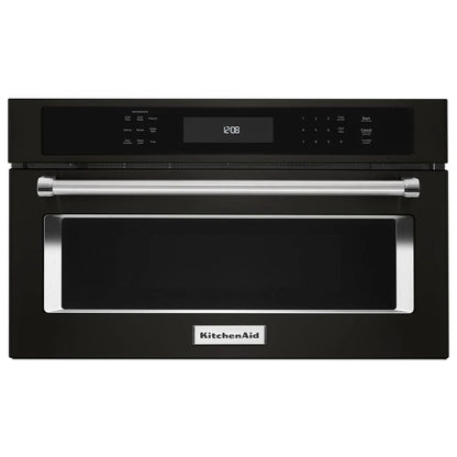 27" Built In Microwave Oven With Convection Cooking - Black