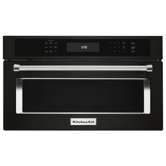 27" Built In Microwave Oven With Convection Cooking - Black