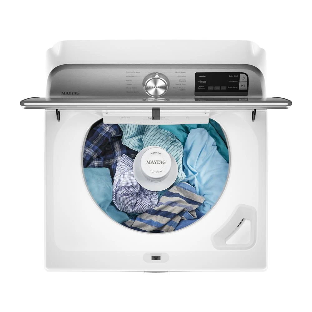 Smart Top Load Washer With Extra Power, 4.7 Cubic Feet - White