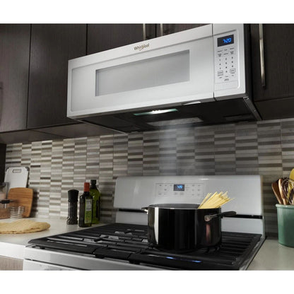 1.1 Cubic Feet Low Profile Microwave Hood Combination, 30" - White
