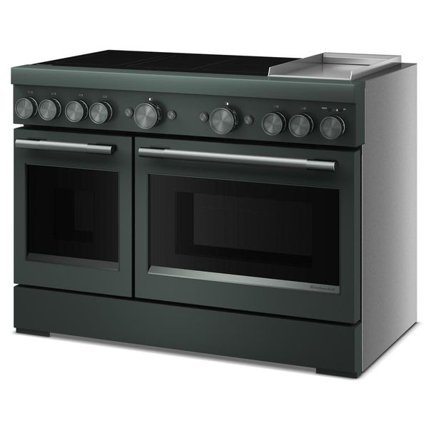 48" 6-Element Induction Freestanding Commercial-Style Range With Griddle - Juniper
