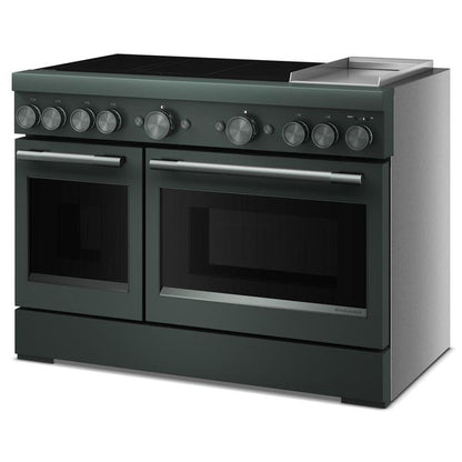 48" 6-Element Induction Freestanding Commercial-Style Range With Griddle - Juniper