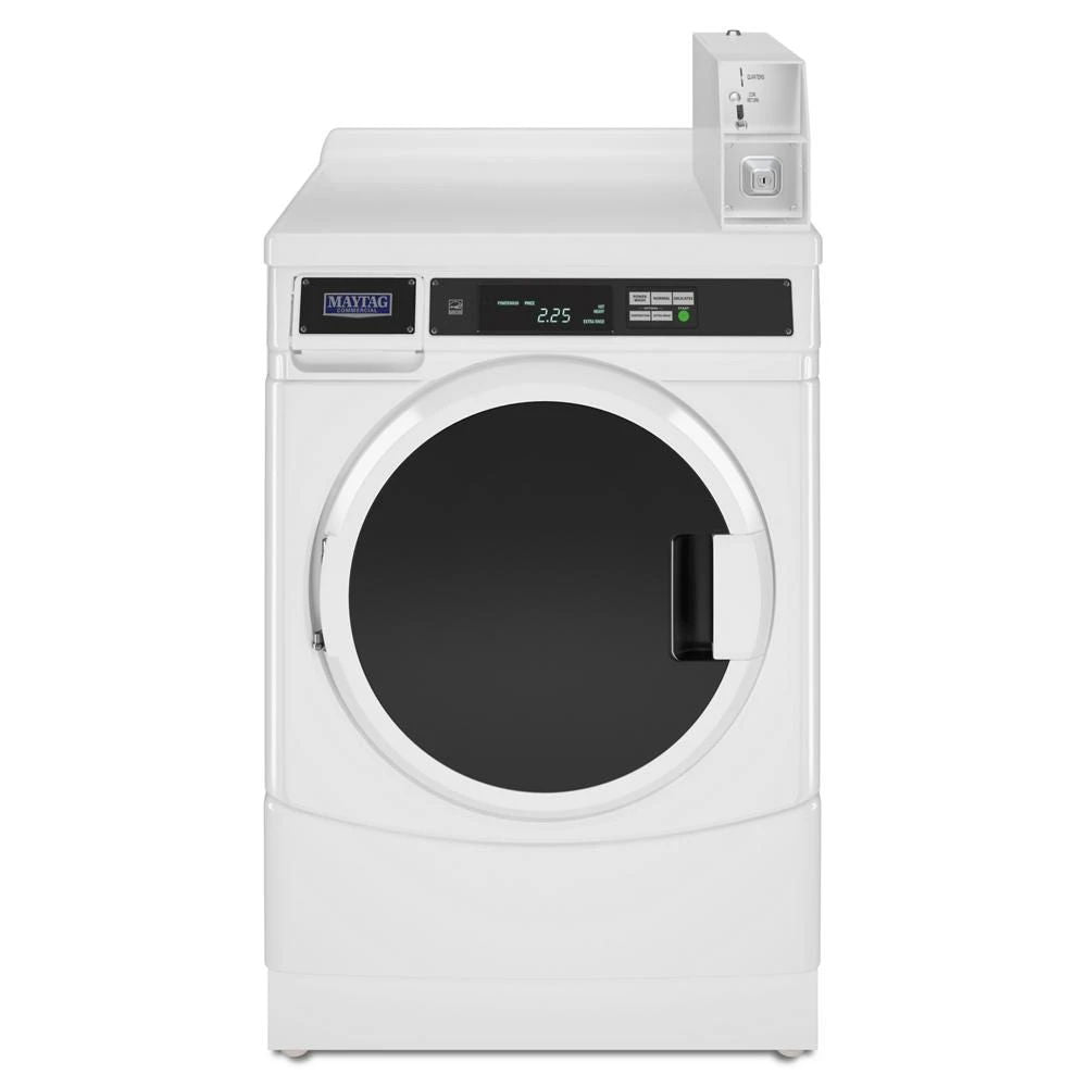 27" Commercial High-Efficiency Energy Star-Qualified Front-Load Washer Featuring Factory-Installed Coin Drop With Coin Box
