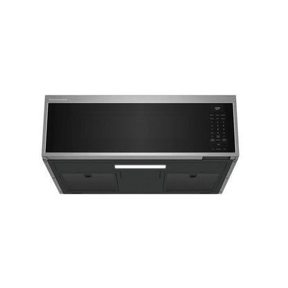 Smart Low Profile Microwave Hood Combination With Dual Fan Ventilation - Fingerprint Resistant Stainless Steel