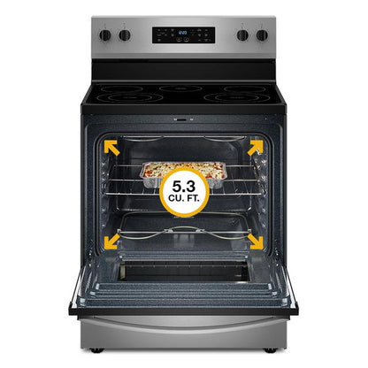 30" Electric Range With Self Clean - White