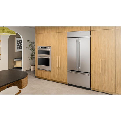 20.8 Cu. Ft. 36" Built-In French Door Bottom Mount Refrigerator With Platinum Interior