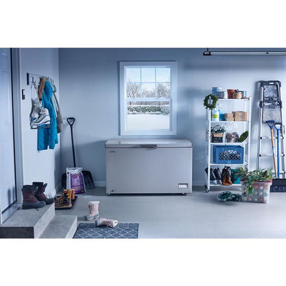 Maytag 16 Cu. Ft. Garage Ready Chest Freezer With Freezer-To-Fridge Convertibility - Gray