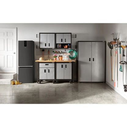 24" Wide Garage- Ready Bottom-Freezer Refrigerator, 12.9 Cubic Feet - Black Stainless Finish