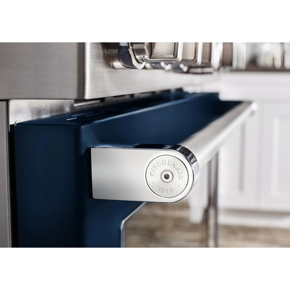 Kitchenaid Commercial-Style Range Handle Medallion Kit (Includes Two Medallions, Screws, And One 1/8" Hex Wrench) - Mascarpone