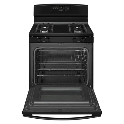 30" Gas Range With Self-Clean Option - Black
