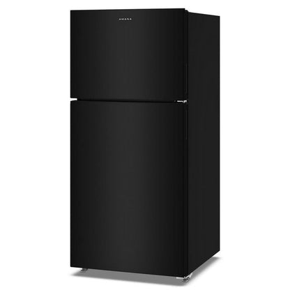 30" Wide Garage Ready Top-Freezer Refrigerator, 19 Cu. Ft. - Black