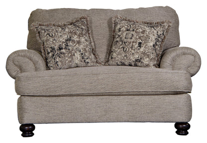 Freemont - Chair And a Half - Pewter