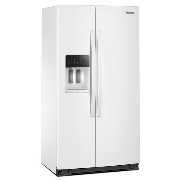 36" Counter Depth Side-By-Side Refrigerator With Trucool System - White
