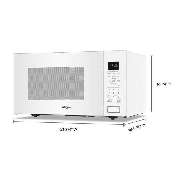 1.6 Cu. Ft. Sensor Cooking Microwave - White