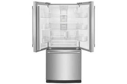 30" Wide French Door Refrigerator With Exterior Water Dispenser- 20 Cubic Feet