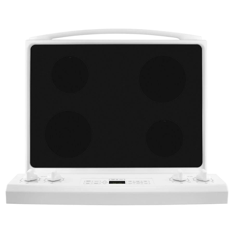 30" Electric Range With Extra-Large Oven Window - White