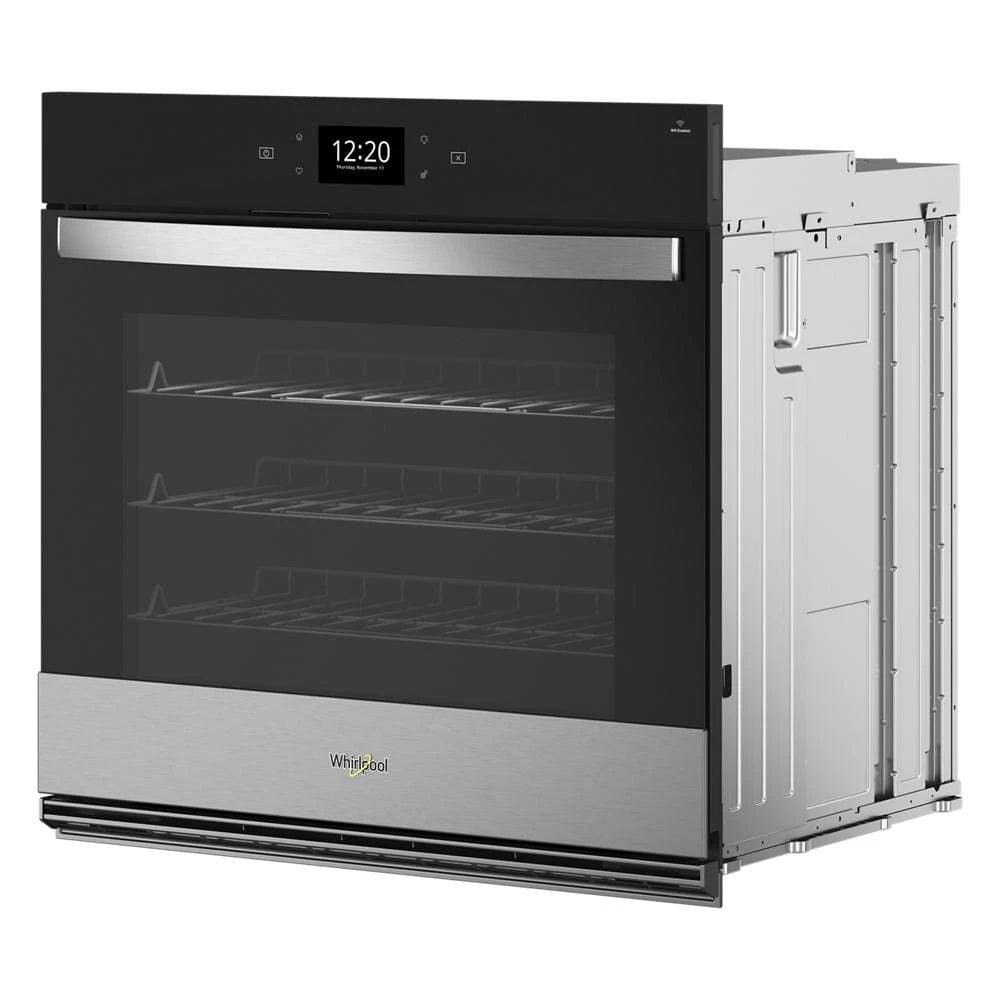 5.0 Cubic Feet Single Smart Wall Oven With Air Fry - Fingerprint Resistant Stainless Steel