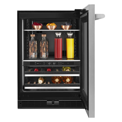 Rise 24" Built-In Undercounter Beverage Center, Right Swing