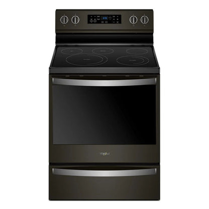 6.4 Cubic Feet Freestanding Electric Range With Frozen Bake Technology - Black Stainless