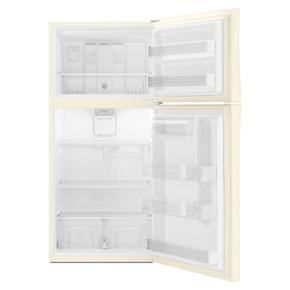 30" Wide Top Freezer Refrigerator, 19 Cubic Feet - Beige