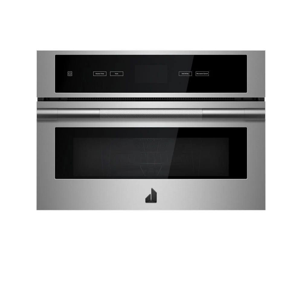 Noir 27" Built-In Microwave Oven With Speed-Cook - Floating Glass Black