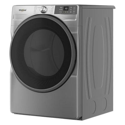7.4 Cu. Ft. Smart Front Load Energy Star Electric Dryer With Wrinkle Shield Option - Radiant Silver
