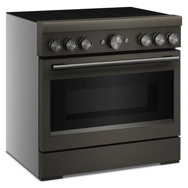 36" 6-Element Induction Freestanding Commercial-Style Range With Air Fry