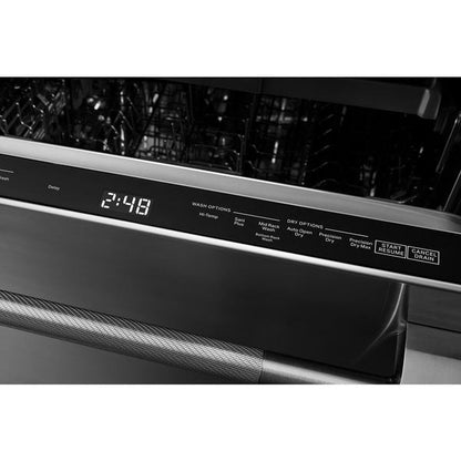 Pocket Handle 24" Built-In Dishwasher With Precise Fit 3Rd Rack For Cutlery With Plasma Coating, 39 dBA