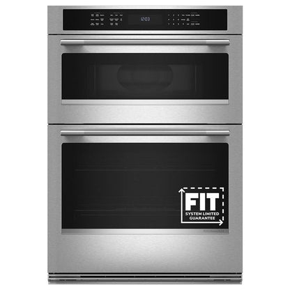 30" Electric Combo Wall Oven With No Preheat Air Fry Mode - Printshield Finish