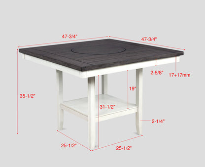 Fulton - 6 Piece Dining Room Set - Chalk White
